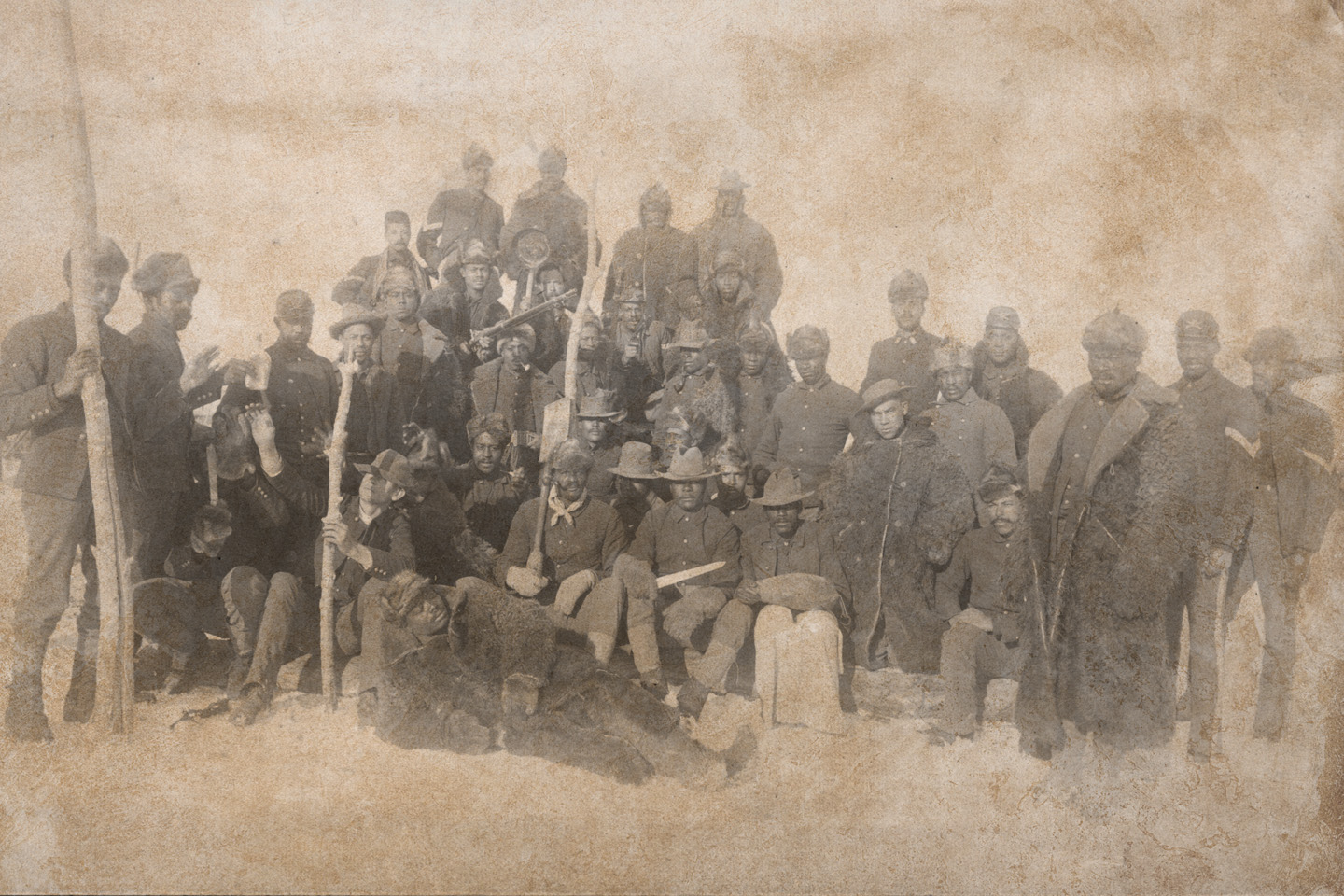 Buffalo Soldiers Group Image